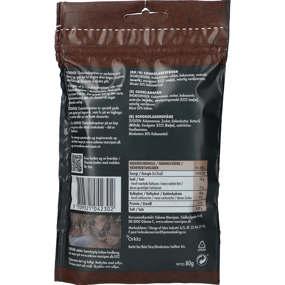Odense Chokolade Spåner