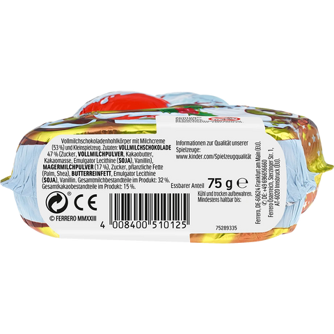 Ferrero Kinder Weihnachtsmann mit Überraschung