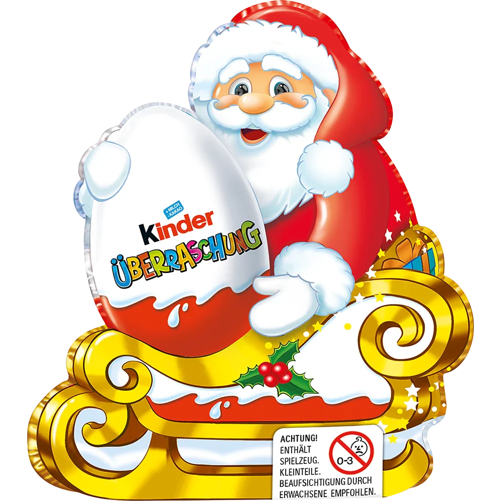 Ferrero Kinder Weihnachtsmann mit Überraschung