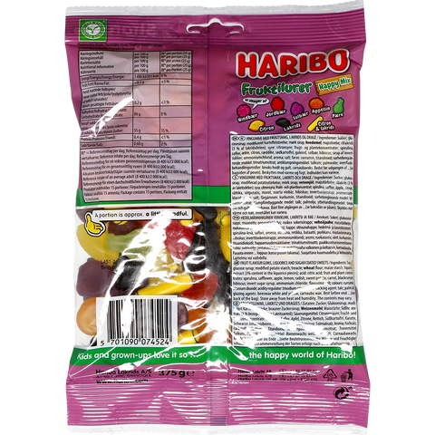 Haribo DK Fruktilurer