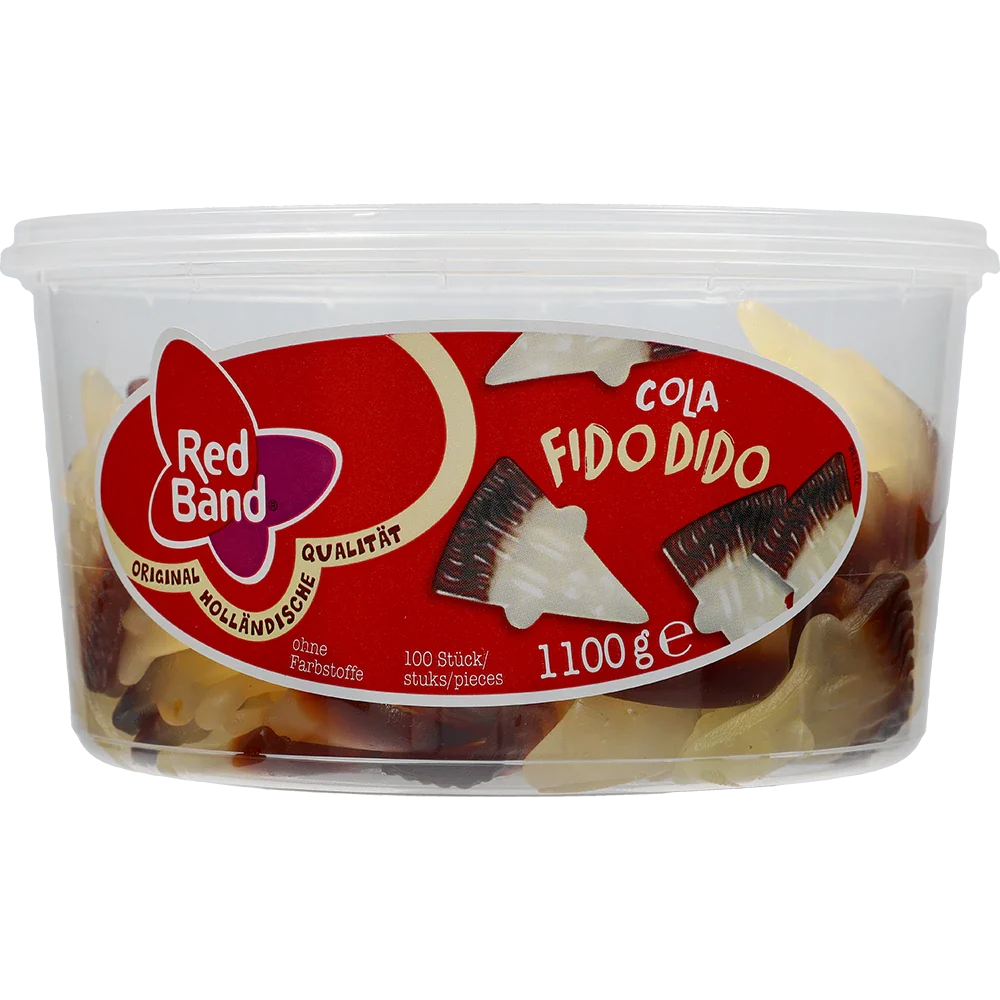 Red Band Fido Dido Cola