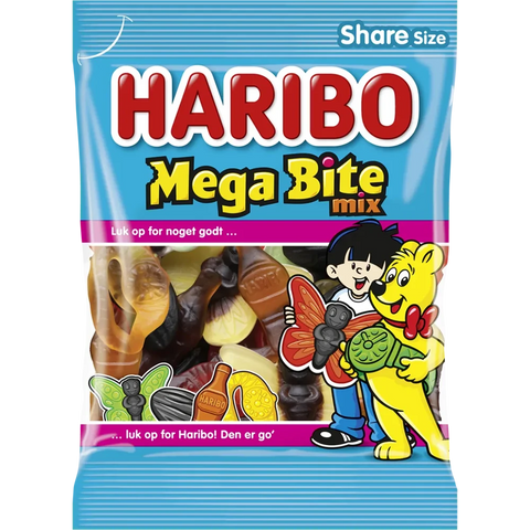 Haribo DK Mega Bite Mix