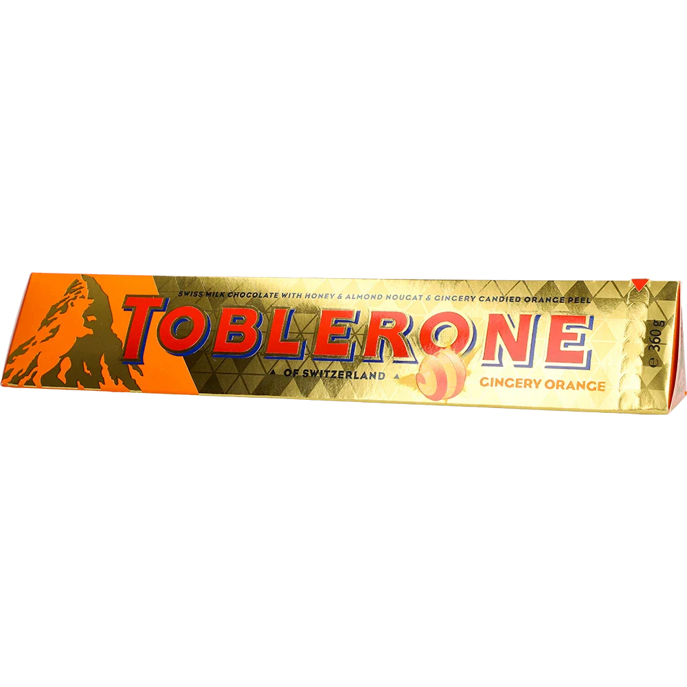 Toblerone Gingery Orange