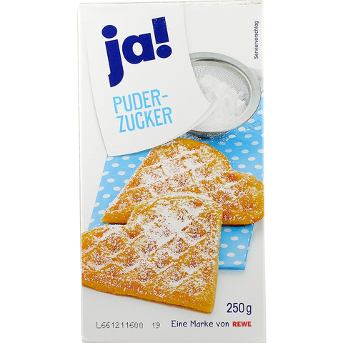 ja! Puderzucker