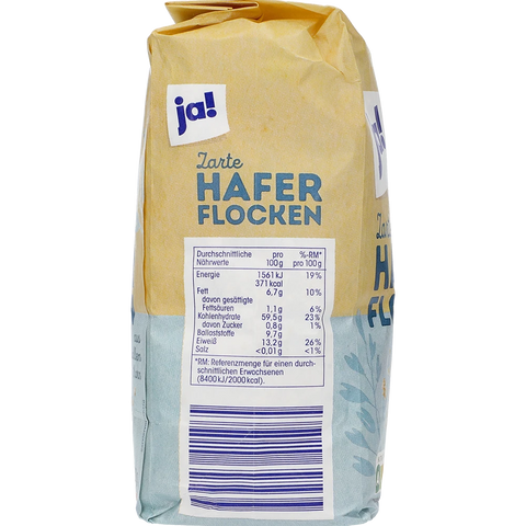 ja! Haferflocken Zart