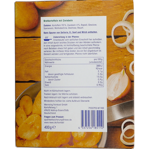 ja! Bratkartoffeln Zwiebel
