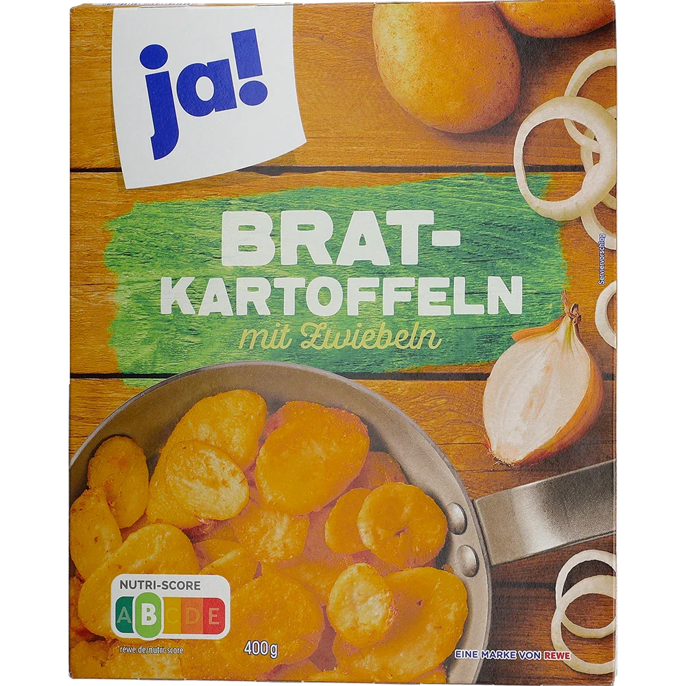 ja! Stekt potatis Lök