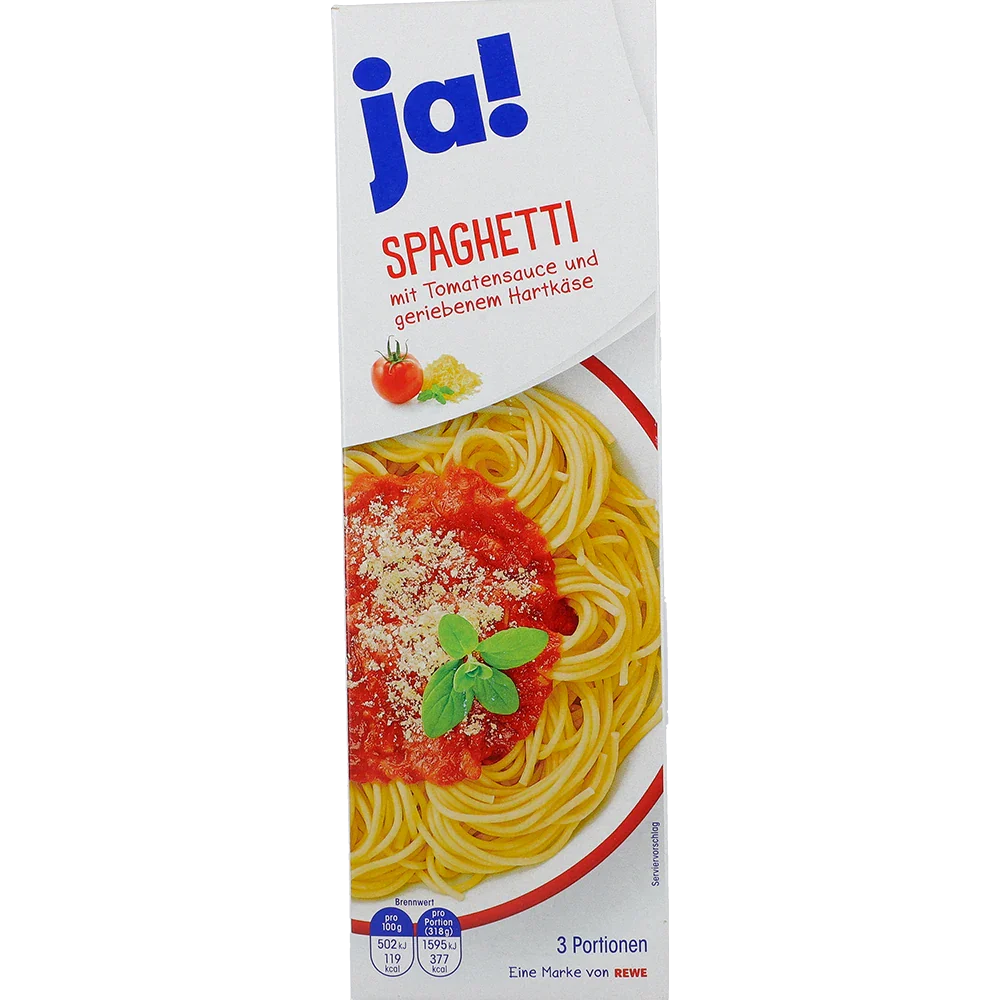 Ja! Spaghetti