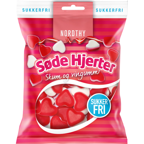 Nordthy Zuckerfrei Søde Hjerter