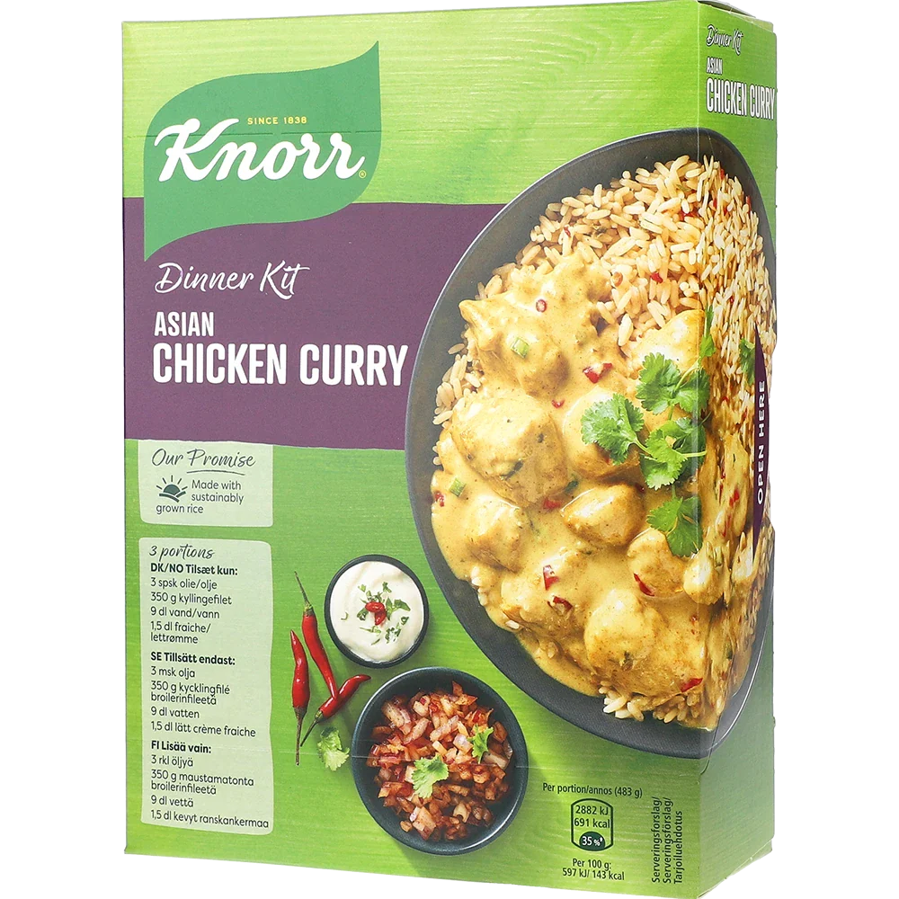 Knorr Middagskit Kylling Karry