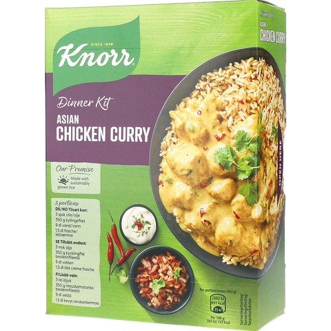 Knorr Dinner Kit Chicken Curry