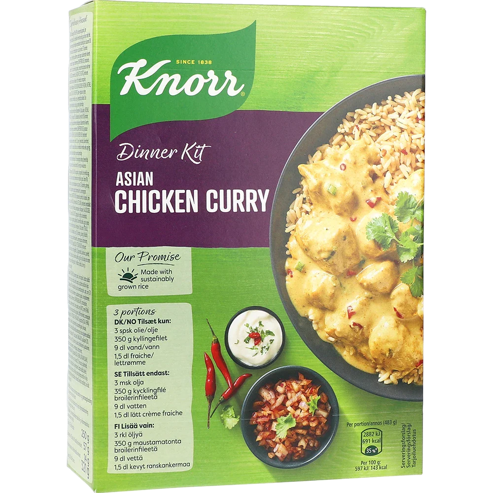 Knorr Middagskit Kylling Karry