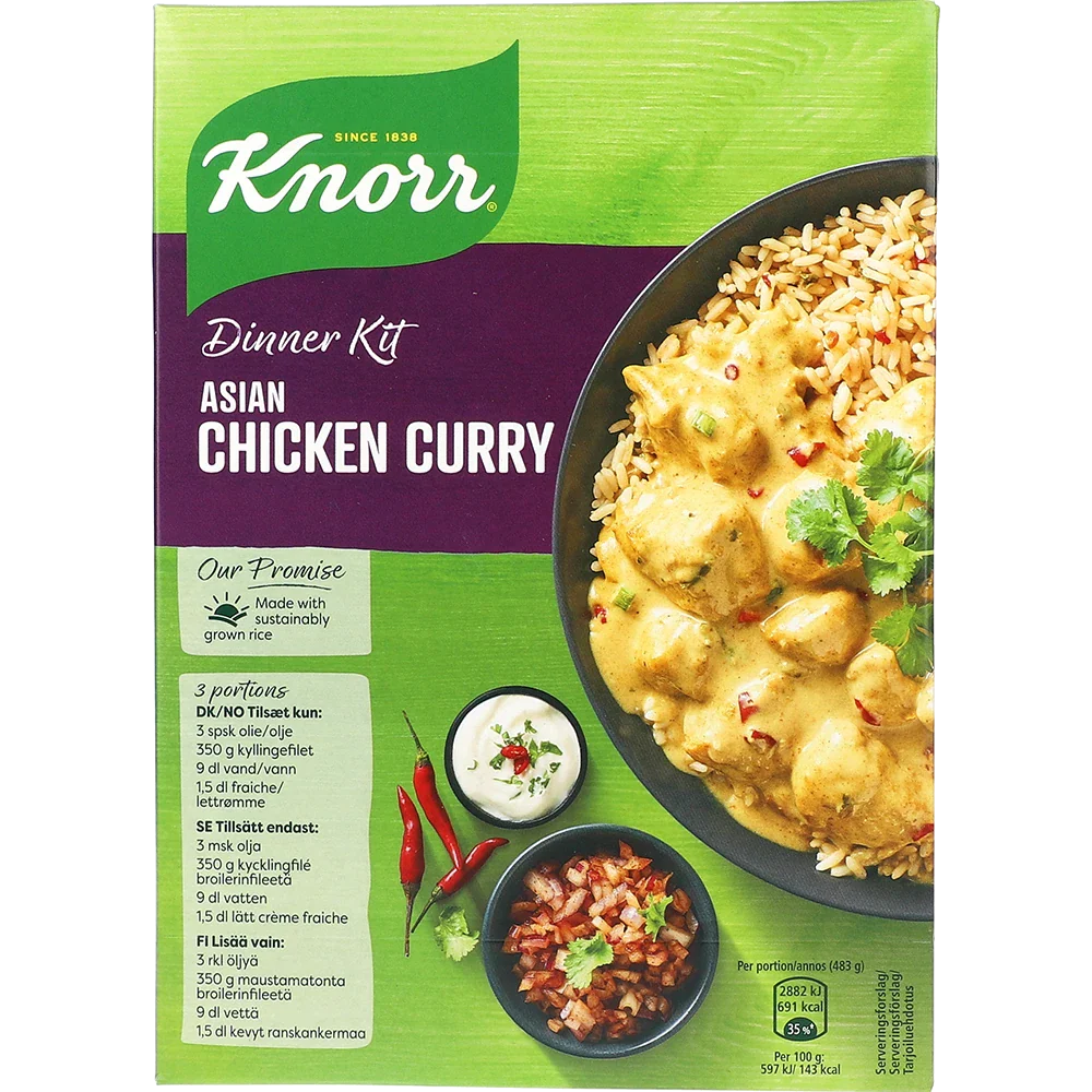Knorr Middagskit Kylling Karry