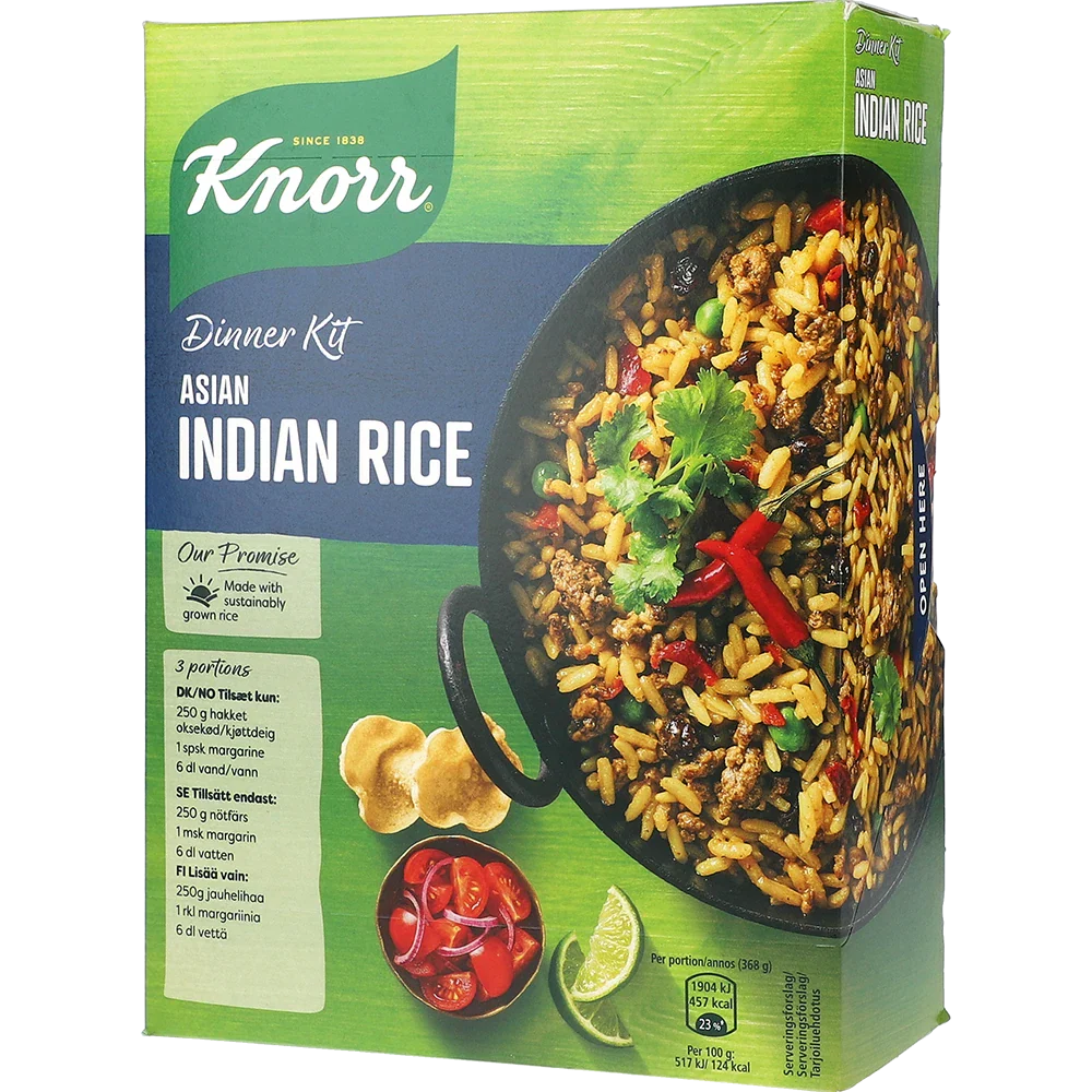 Knorr Dinner Kit Indisk Risret