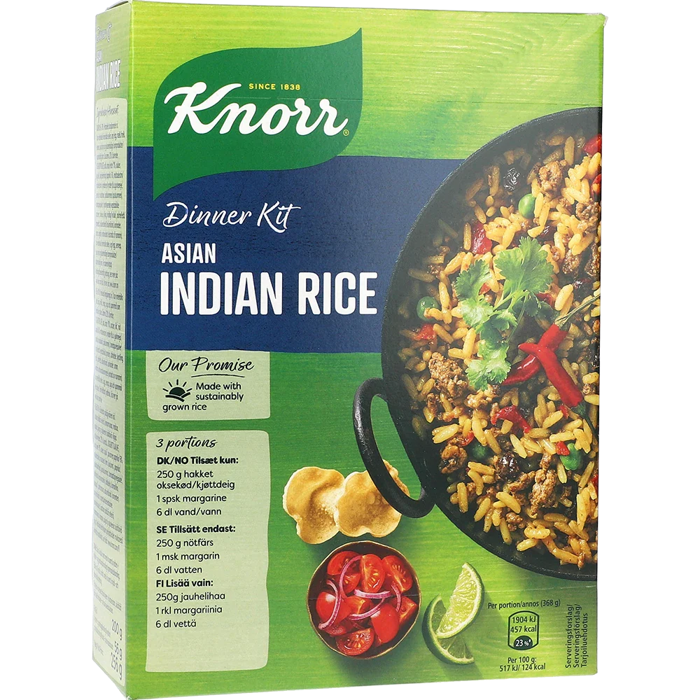 Knorr Dinner Kit Indisk Risret