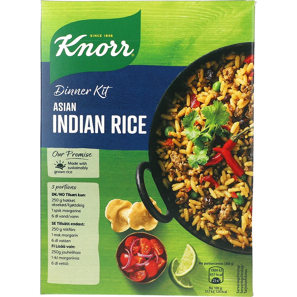Knorr Dinner Kit Indisk Risret