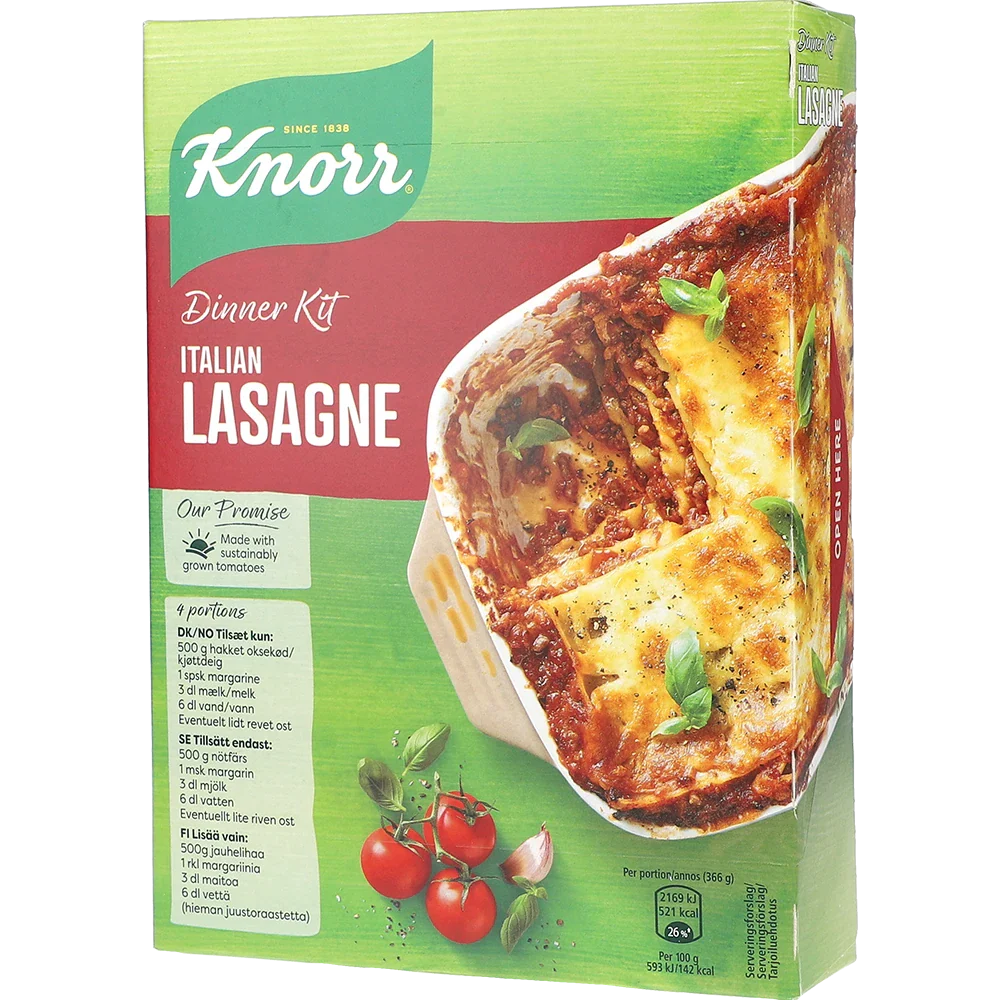 Knorr Måltidskit Lasagne