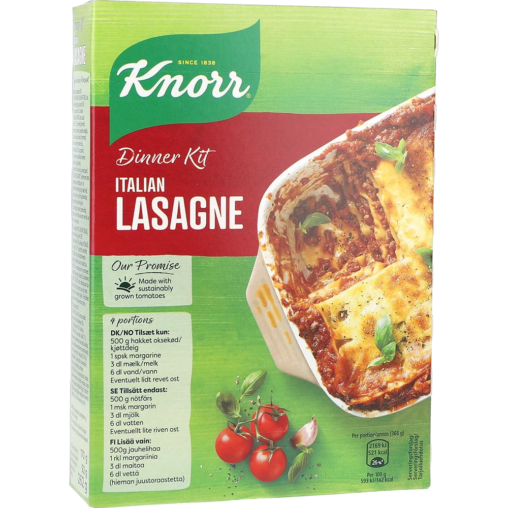 Knorr Måltidskit Lasagne
