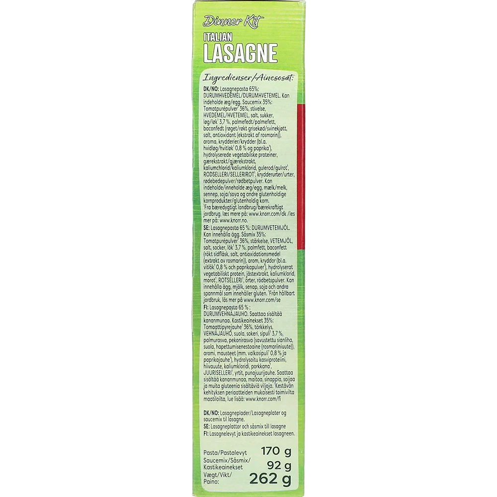 Knorr Måltidskit Lasagne