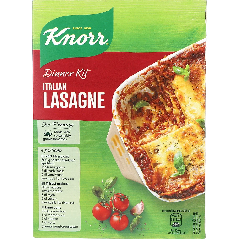 Knorr Måltidskit Lasagne