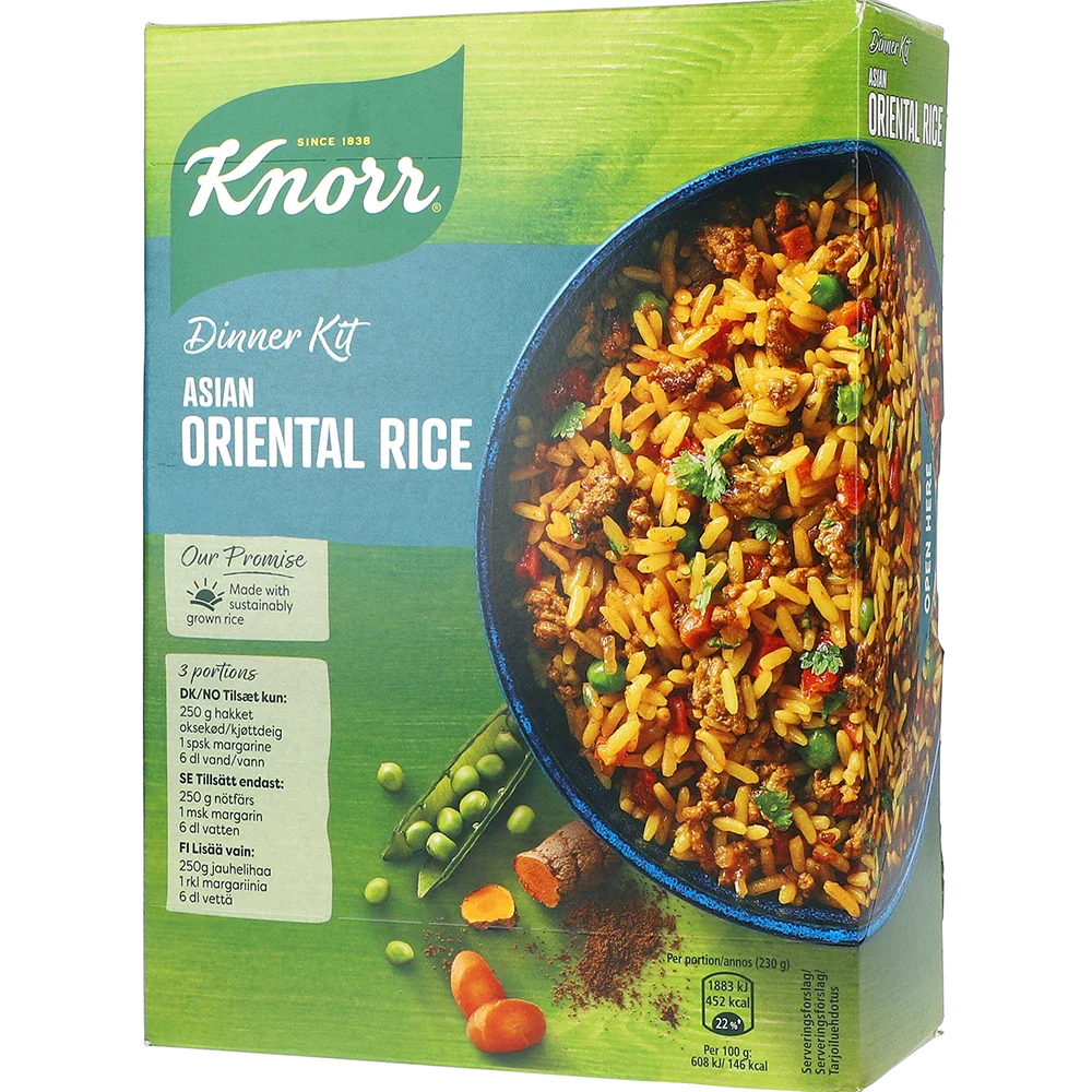 Knorr Middagskit Orientalsk Risret