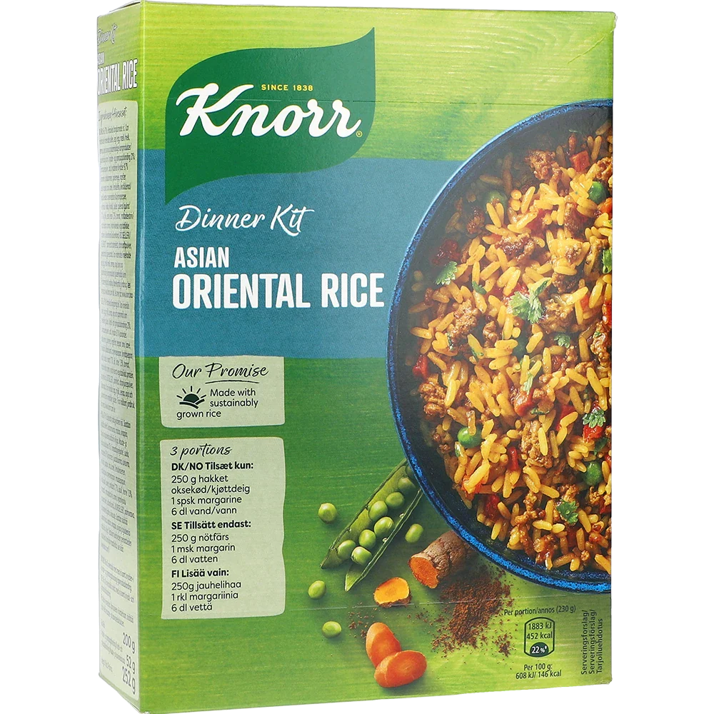 Knorr Middagskit Orientalsk Risret