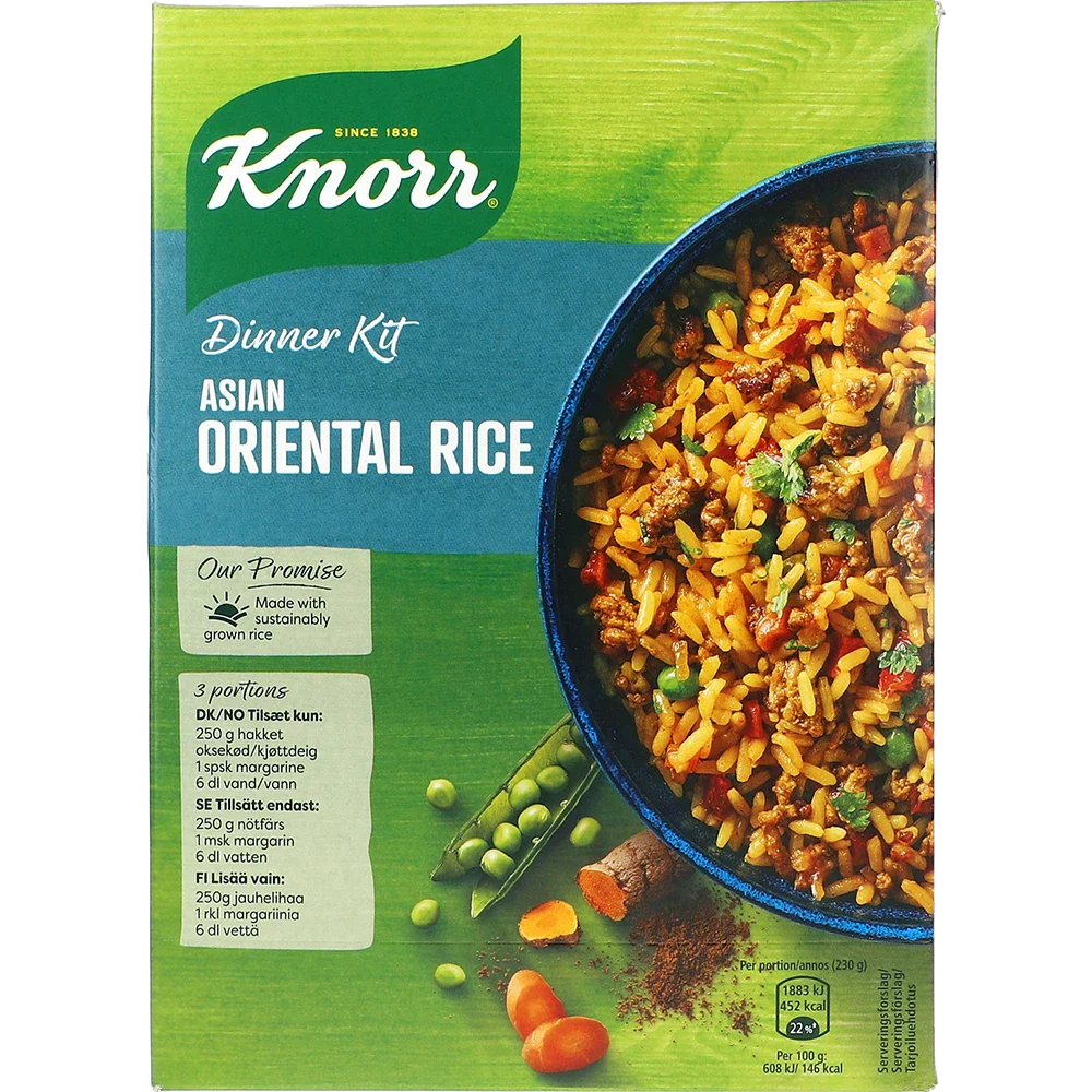 Knorr Middagskit Orientalsk Risret