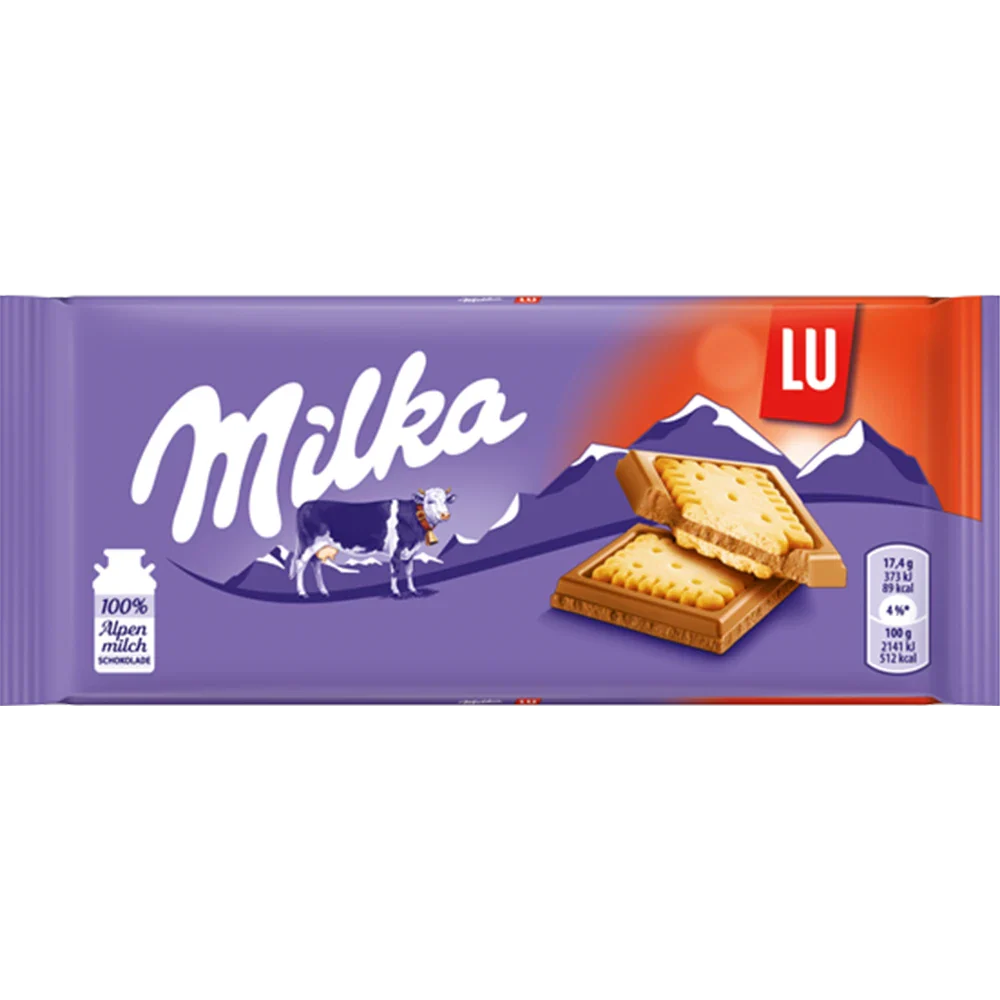 Mondelez Milka Tafel Alpenmilch & LU