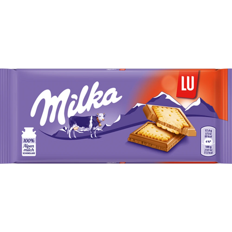 Mondelez Milka Tafel Alpenmilch & LU