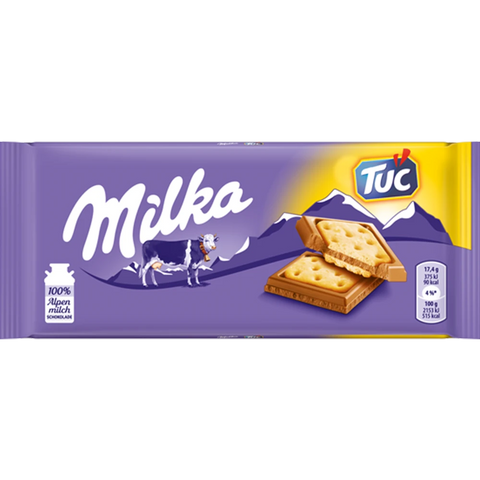 Mondelez Milka Tafel Alpenmilch & TUC