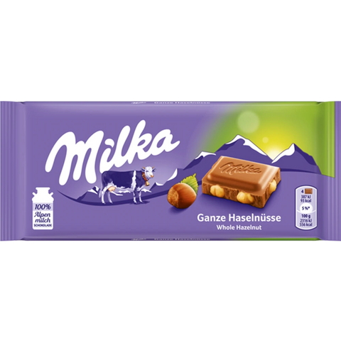Mondelez Milka Tafel Ganze Haselnüsse
