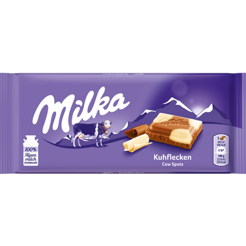 Mondelez Milka Tafel Kuhflecken