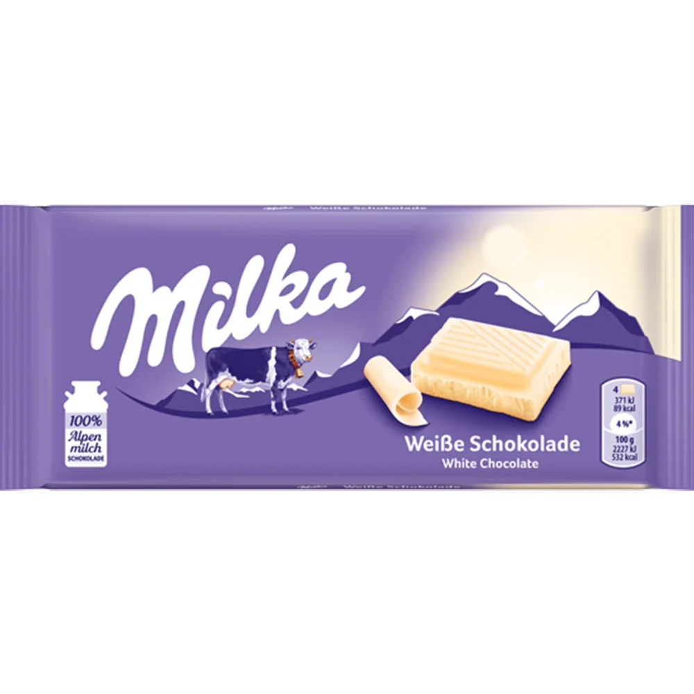 Mondelez Milka Vit chokladkaka