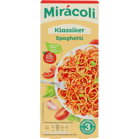 Miracoli Spaghetti mit Tomatensauce Klassik