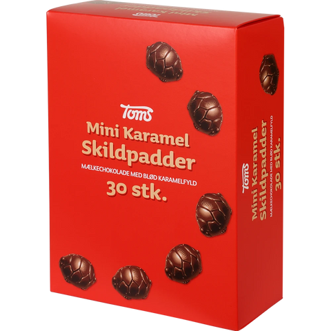 Toms Mini Skildpadder Karamel Vollmilch 30er
