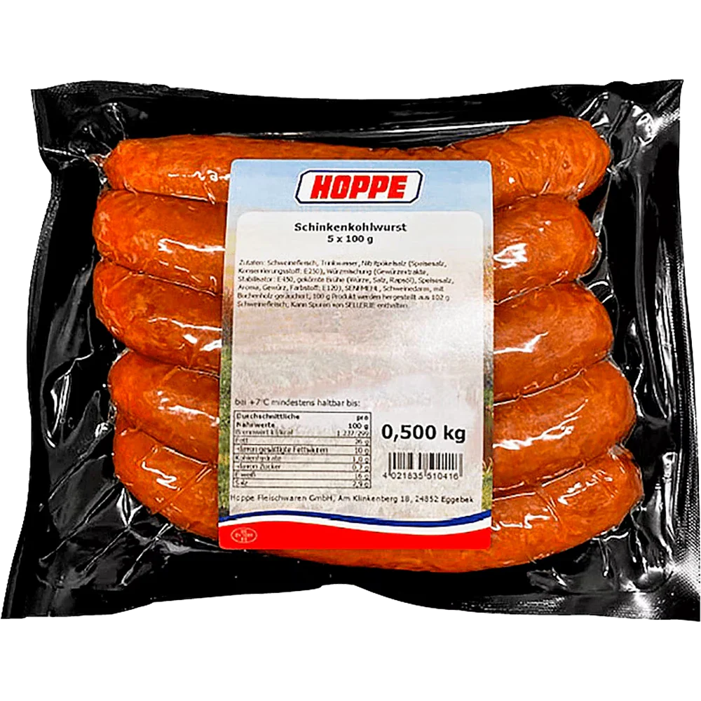 Hoppe Schinkenkohlwurst