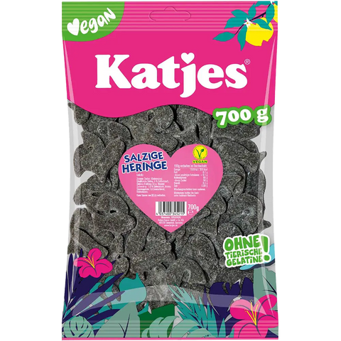 Katjes Salzige Heringe Slik & Dagligvarer