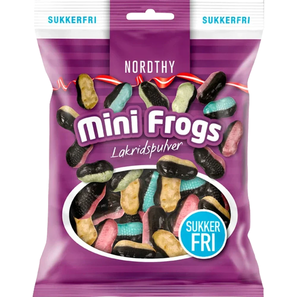 Nordthy Zuckerfrei bolchermix minifrog