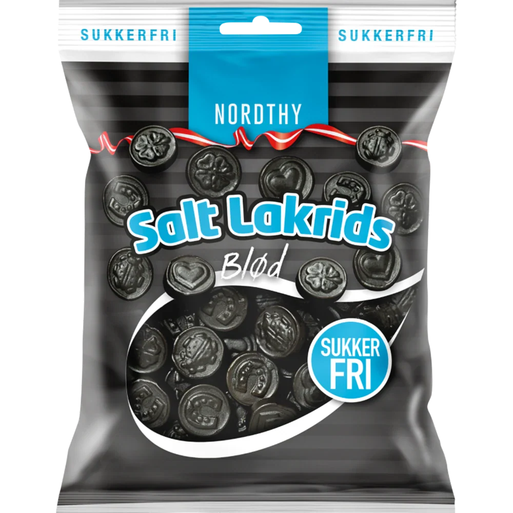 Nordthy Sockerfri Saltlakrits