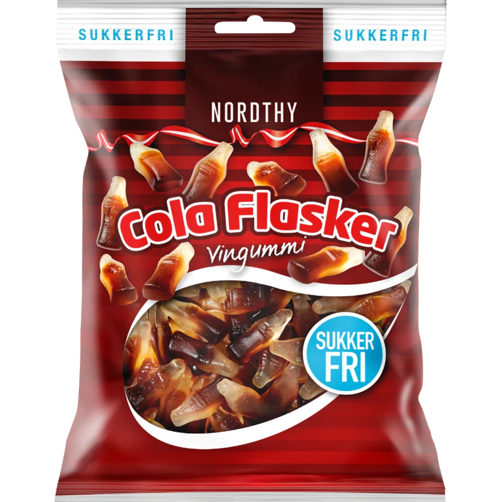 Nordthy Zuckerfrei Cola Flasker