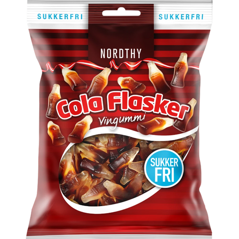 Nordthy Zuckerfrei Cola Flasker