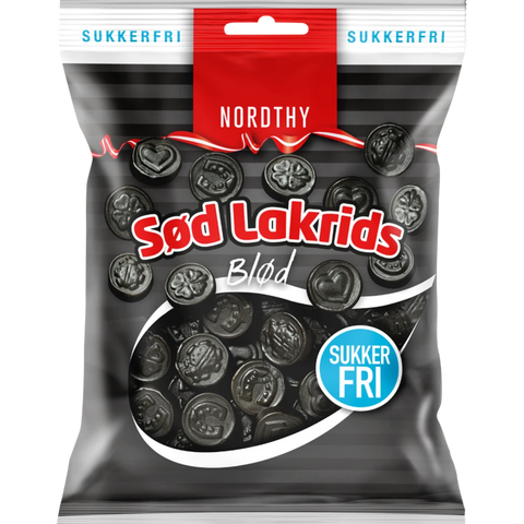 Nordthy Sukkerfri Sød Lakrids