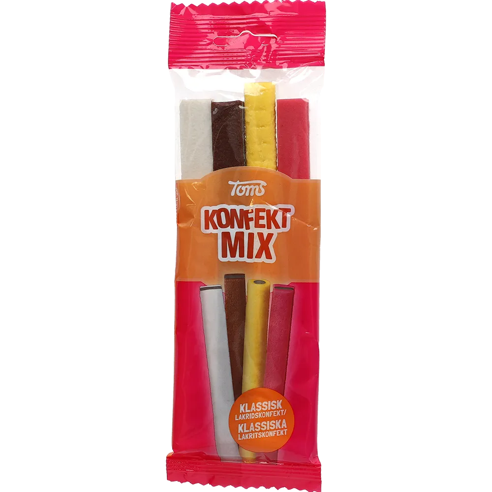 Toms Go'e Stænger Konfekt Mix 4-pak