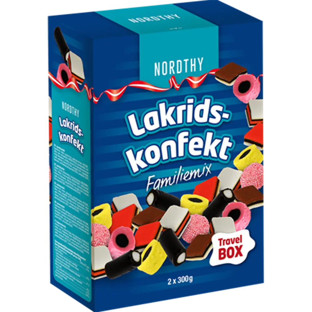 Nordthy Reseförpackning Lakritskonfekt