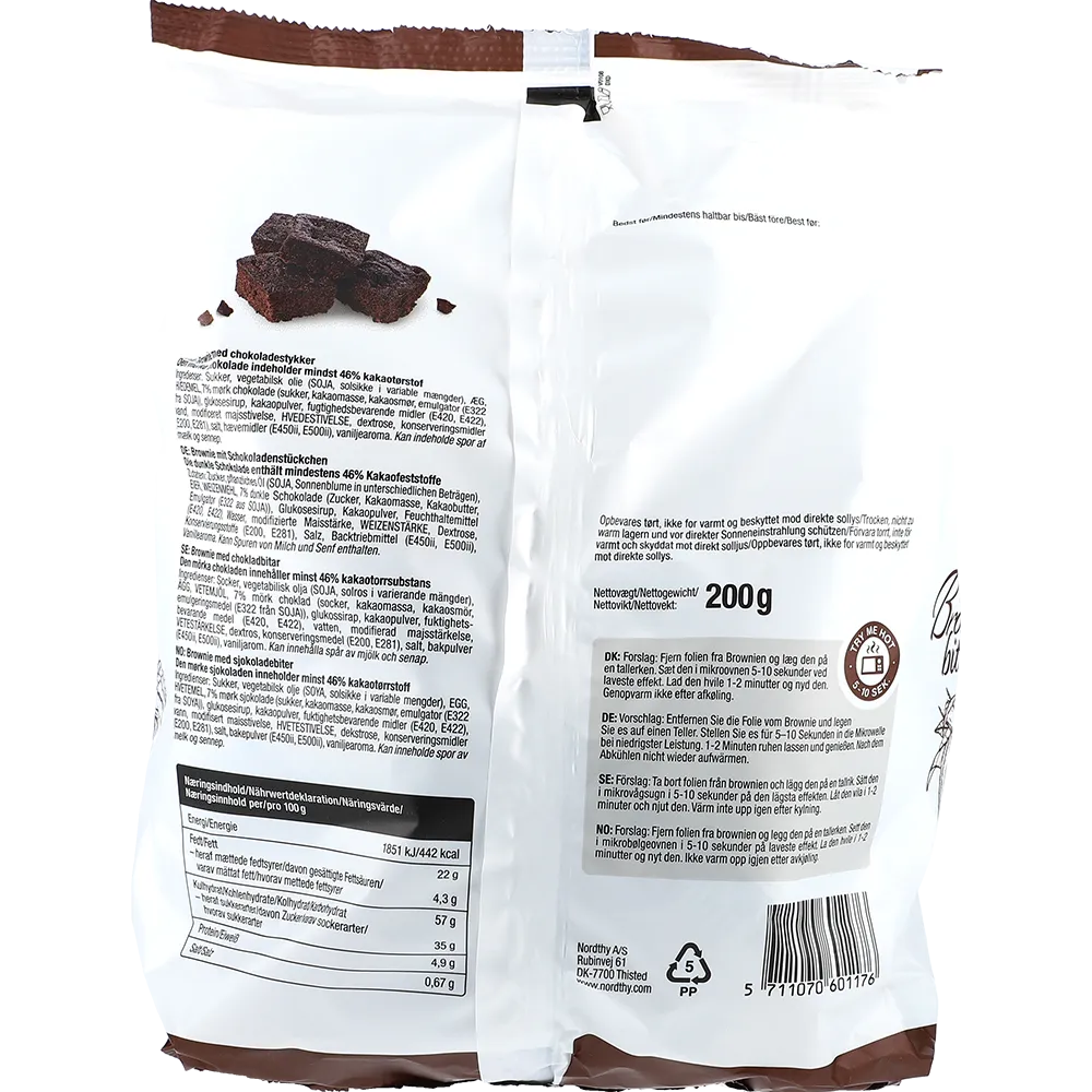 Nordthy Mini Brownies chokolade