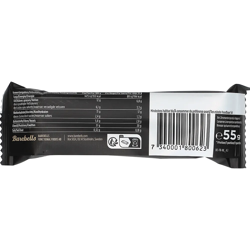 Barebells Proteinriegel Cookies & Cream