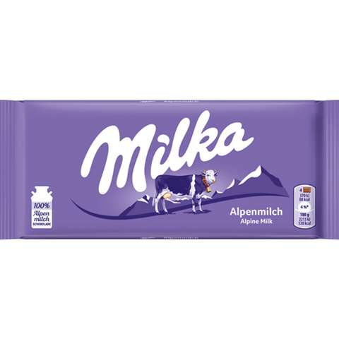 Mondelez Milka Tafel Alpenmilch