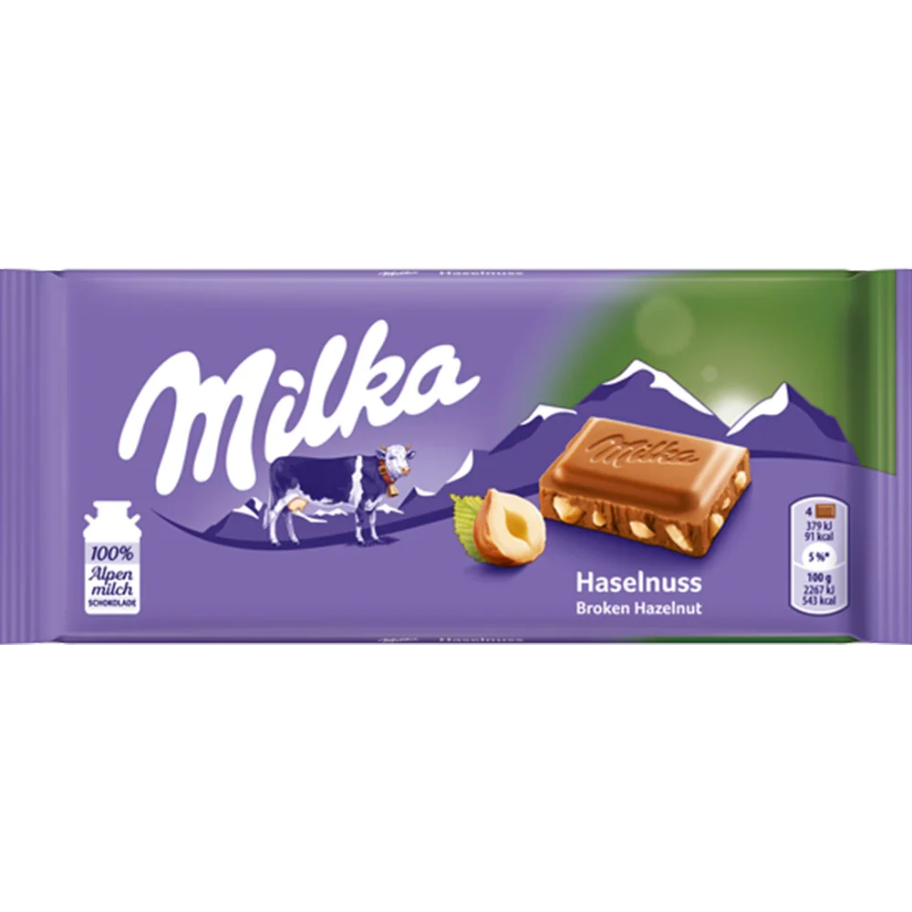 Mondelez Milka Hasselnøddeplade