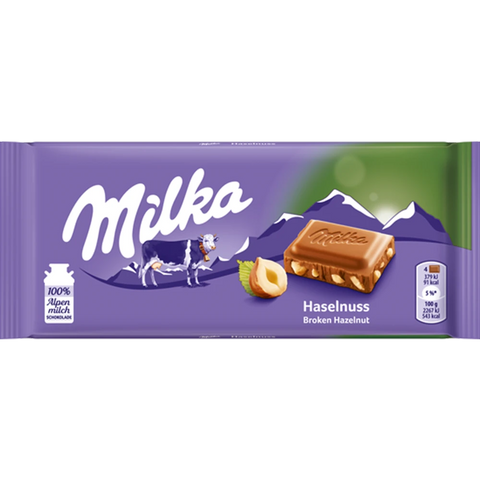 Mondelez Milka Tafel Haselnuss