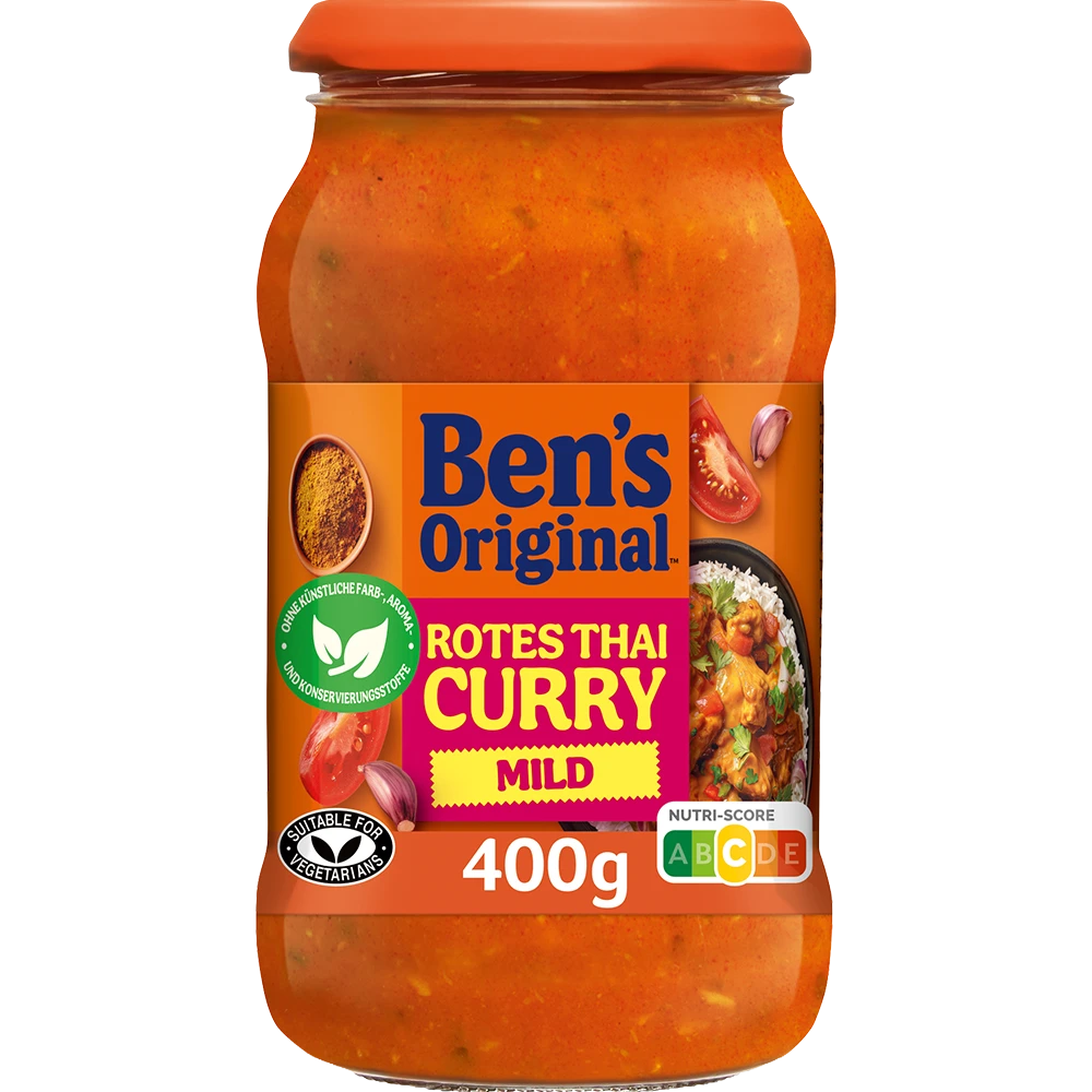 Ben's Original Sauce Rotes Cremiges Curry